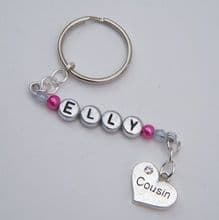 Cousin Keyrings