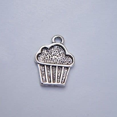 Cupcake Personalised Wine Glass Charm - Full Bead Style