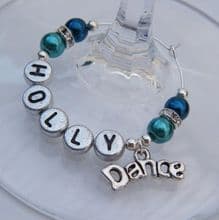 Dance Wine Glass Charms