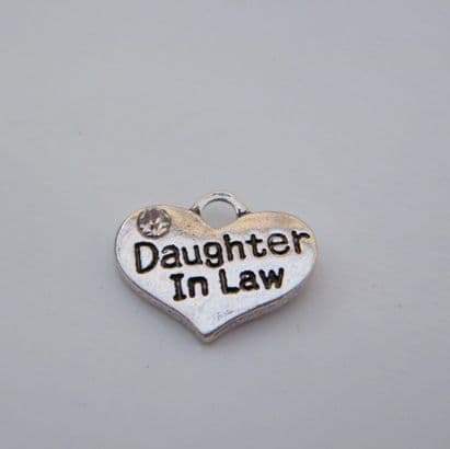 Daughter In Law Bracelet - Charm Beaded Style