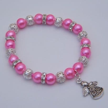 Detailed Angel Bracelet - Sparkle & Bling Style