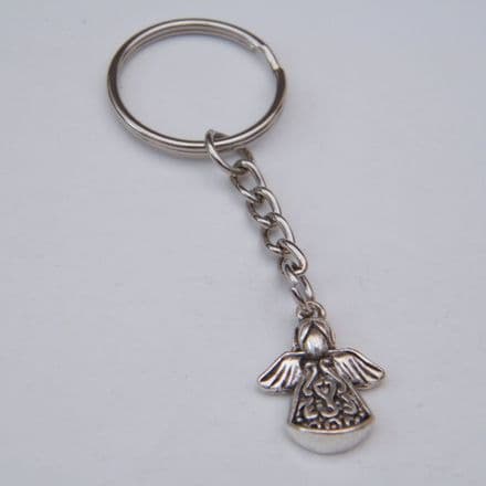 Detailed Angel Keyring - Charm Style