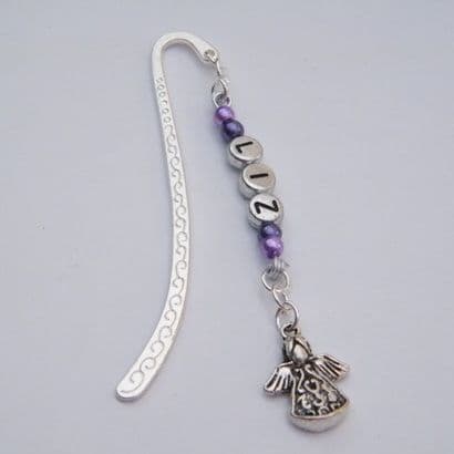 Detailed Angel Personalised Bookmark