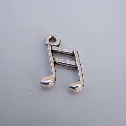 Double Music Note Bracelet - Charm Beaded Style