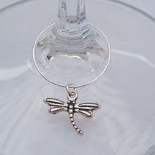 Dragonfly Wine Glass Charms