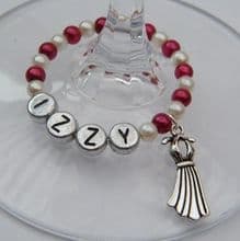 Dress Wine Glass Charms