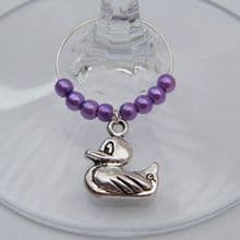 Duck Wine Glass Charms