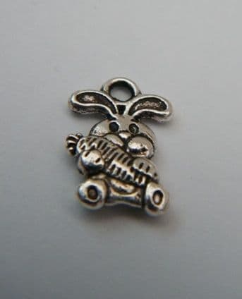 Easter Rabbit Personalised Keyring
