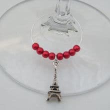 Eiffel Tower Wine Glass Charms