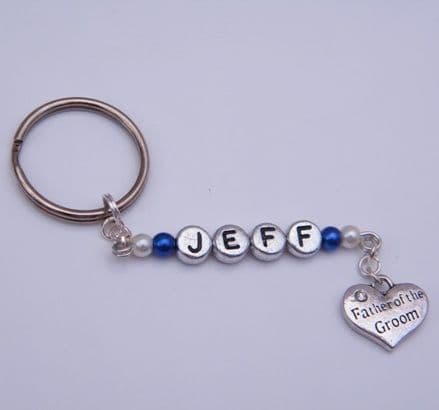 Father Of The Groom Personalised Keyring