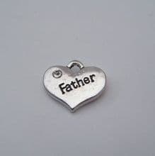 Father Wine Glass Charms