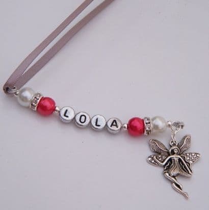 Flower Fairy Personalised Christmas Tree Decoration