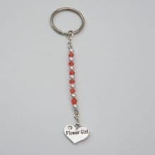 Flower Girl Keyrings
