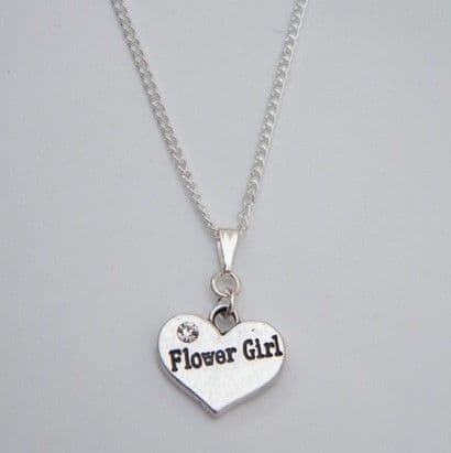 Flower Girl Necklace - Charm Style