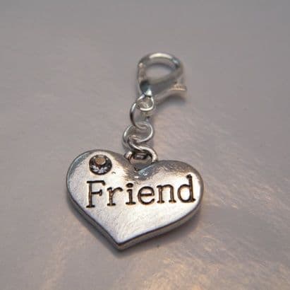 Friend Clip On Charm