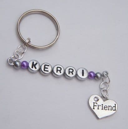 Friend Personalised Keyring