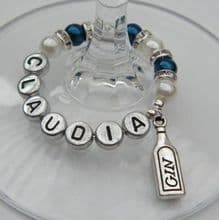 Gin Wine Glass Charms