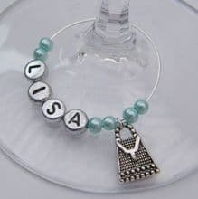 Girly Wine Glass Charms