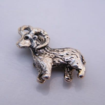 Goat Ram Personalised Keyring