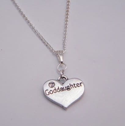 Goddaughter Necklace - Charm Style