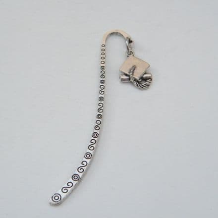 Graduation Cap Bookmark - Charm Style