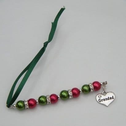 Grandad Christmas Tree Decoration - Elegance Style