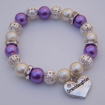 Granddaughter Bracelet - Sparkle & Bling Style