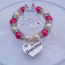 Grandma Wine Glass Charms