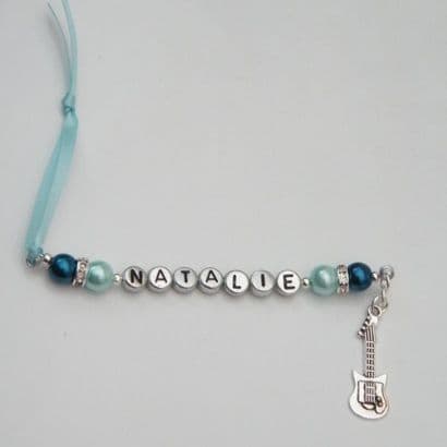 Guitar Personalised Christmas Tree Decoration