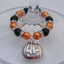 Halloween Wine Glass Charms