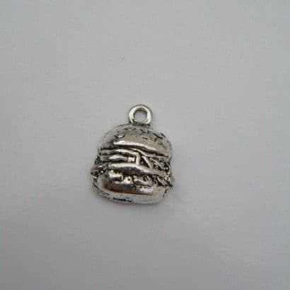 Hamburger Personalised Keyring