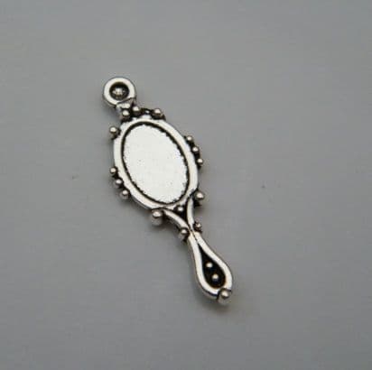 Hand Mirror Personalised Keyring