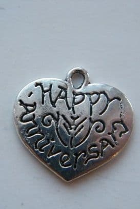 Happy Anniversary Bracelet - Charm Beaded Style