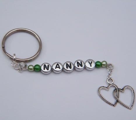 Happy Birthday Cake Personalised Keyring