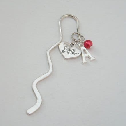 Happy Retirement Bookmark - Initial Wave Style