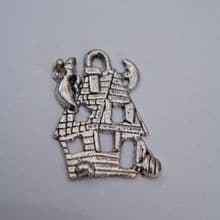 Haunted House Wine Glass Charms