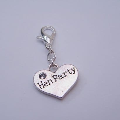 Hen Party Clip On Charm
