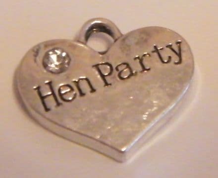 Hen Party Personalised Bookmark - Double Charm Style