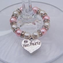 Hen Party Wine Glass Charms