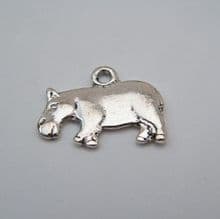 Hippo Wine Glass Charms