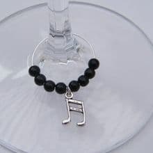 Hobby Wine Glass Charms