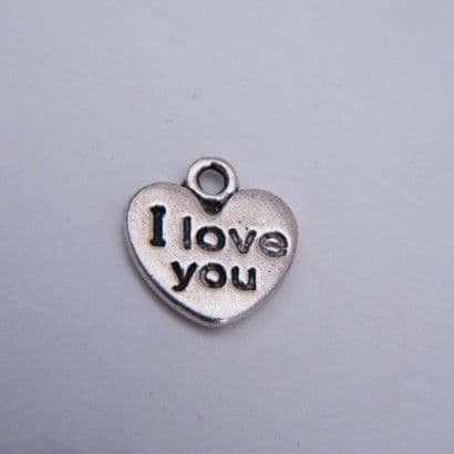 I Love You Bracelet - Charm Beaded Style