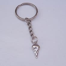 Ice Cream Cone Keyrings