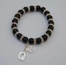 Initial Bracelets - Full Sparkle Style