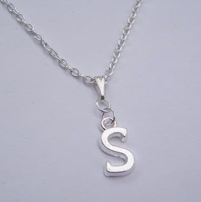 Initial Necklace - Charm Style