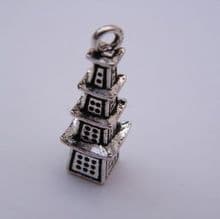 Japanese Pagoda Wine Glass Charms