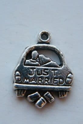 Just Married Bracelet - Charm Beaded Style