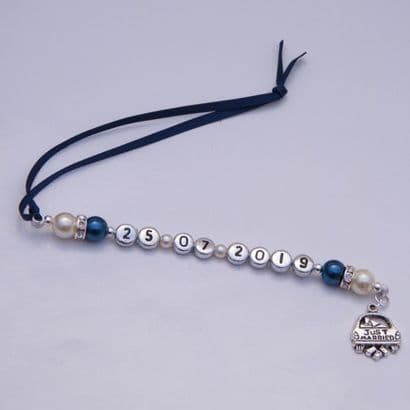 Just Married Personalised Christmas Tree Decoration