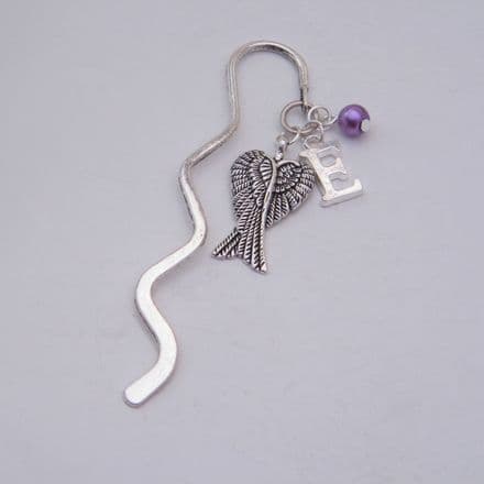 Large Angel Wings Bookmark - Initial Wave Style