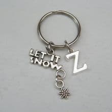 Let It Snow Keyrings